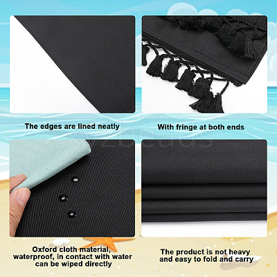 Beach Patio Canvas Cloth Chair Replacement Fabric AJEW-WH20004-31C-02-1