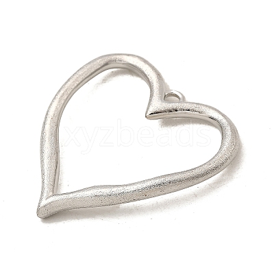 Matte Rack Plating Brass Pendants KK-L155-60P-1