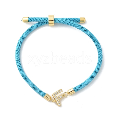 Adjustable Nylon Cord Bracelets BJEW-C096-01G-06-1