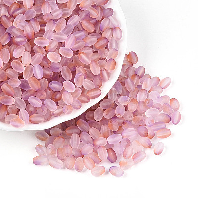 Frosted Glass Seed Beads SEED-N008-05C-1