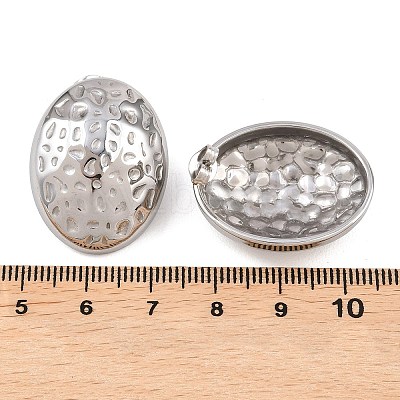 304 Stainless Steel Stud Earrings EJEW-G457-04A-P-1