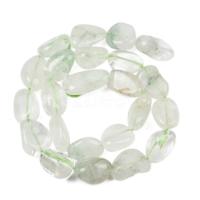 Natural Green Quartz Beads Strands GG-CBA3D9B-08-1