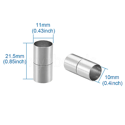Brass Magnetic Clasps KK-TAC0002-01B-1
