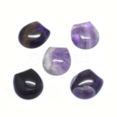 Natural Amethyst Cabochons G-O175-13O-1