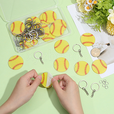 DIY Keychain Making Kits DIY-SP0007-38A-1