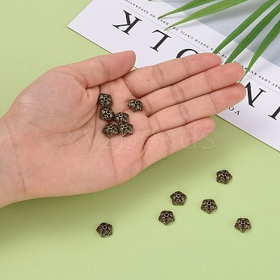 Tibetan Style Bead Caps LS-TIBEB-A24621-AB-FF-1