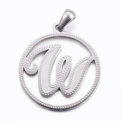 Non-Tarnish 304 Stainless Steel Pendants STAS-K162-076P-1