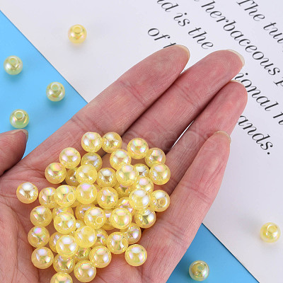 Imitation Jelly Acrylic Beads MACR-S373-66-E01-1