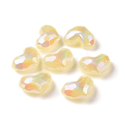 Opaque Acrylic Beads OACR-A010-12C-1