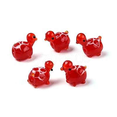 Handmade Lampwork Beads Strands LAMP-N024-36D-1