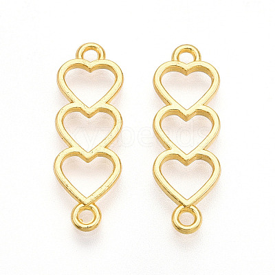 Tibetan Style Alloy Connector Charms PALLOY-R143-14G-1