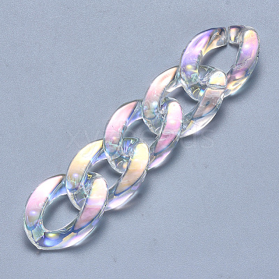 Transparent Acrylic Linking Rings LS-X-OACR-S036-001A-D01-1