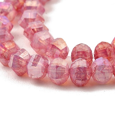 Imitation Jade Glass Beads Strands GLAA-P058-03A-1