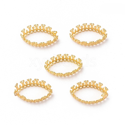 Brass Sew on Prong Settings KK-G461-06D-G-1