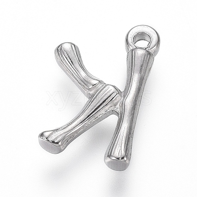 Tarnish Resistant 304 Stainless Steel Pendants STAS-G214-38P-K-1