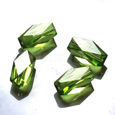 Imitation Austrian Crystal Beads SWAR-F055-8x4mm-17-1