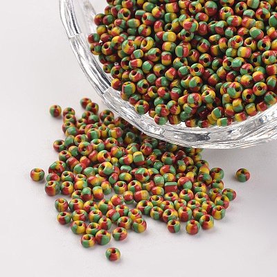 12/0 Opaque Colours Seep Glass Beads LS-SEED-M008-C31-1