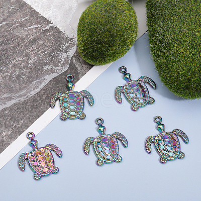 Plated Alloy Pendants FIND-CA0008-28-1