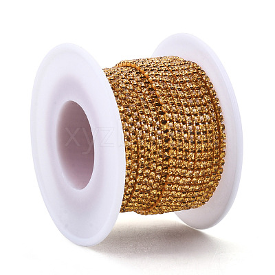 Electrophoresis Iron Rhinestone Strass Chains CHC-Q009-SS6.5-B17-1