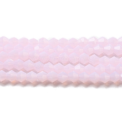 Imitation Jade Glass Beads Strands EGLA-A039-J4mm-D02-1