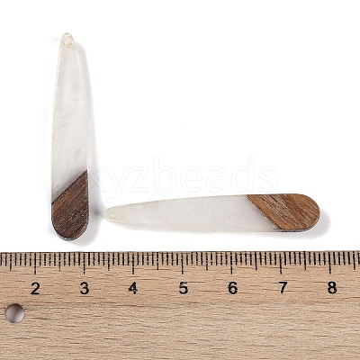 Resin & Wood Pendants WOOD-F015-01D-1