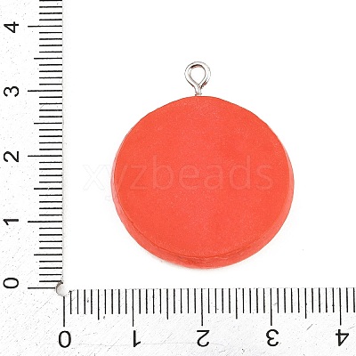 Opaque Resin Imitation Fruit Pendants LS-RE-CBA3138-01A-P-1