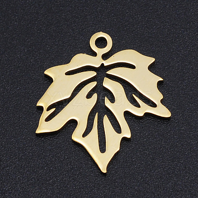 Autumn Theme 201 Stainless Steel Pendants STAS-N090-JN822-2-1