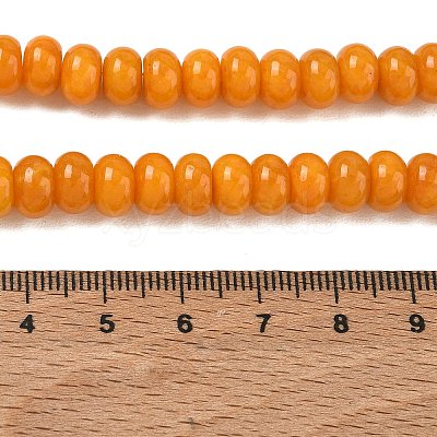 Dyed Natural White Jade Beads Strands GG-CBA9281-A11-5x8mm-1