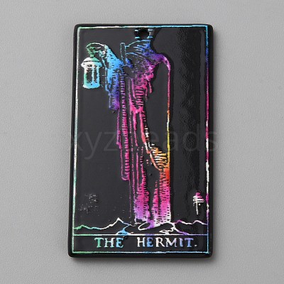 Printed Acrylic Pendants OACR-WH0036-23P-1