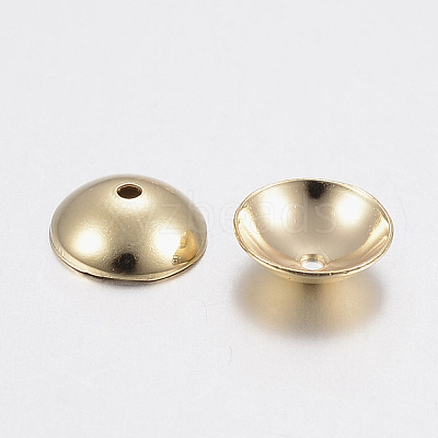 304 Stainless Steel Bead Caps X-STAS-H436-35-1