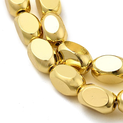 Electroplate Glass Beads Strands EGLA-F166-02A-1
