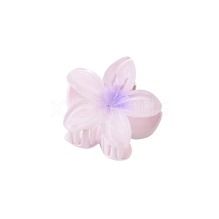 Plastic Claw Hair Clips PW-WG07B2B-03-1