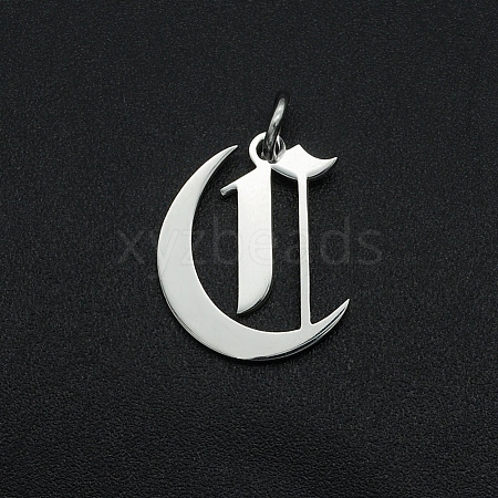 Non-Tarnish 304 Stainless Steel Pendants A-STAS-R111-JA565-C-1