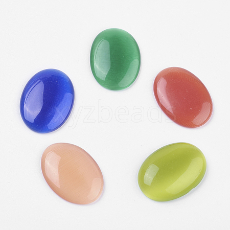 Cat Eye Cabochons X-CE-J005-18x25mm-M-1