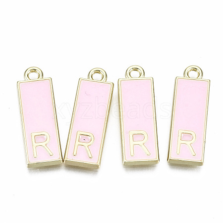 Alloy Enamel Pendants ENAM-T012-01R-RS-1