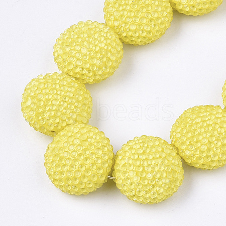 Handmade Polymer Clay Beads RB-S058-04E-1