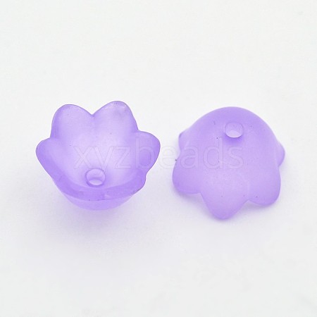 Transparent Acrylic Beads X-FACR-R017-01-1