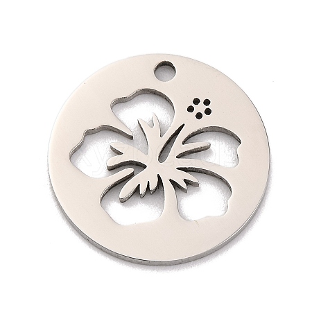 Non-Tarnish 201 Stainless Steel Charms STAS-U016-02P-1