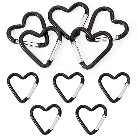 5Pcs Zinc Alloy Spring Gate Rings FIND-TA0009-73N-1