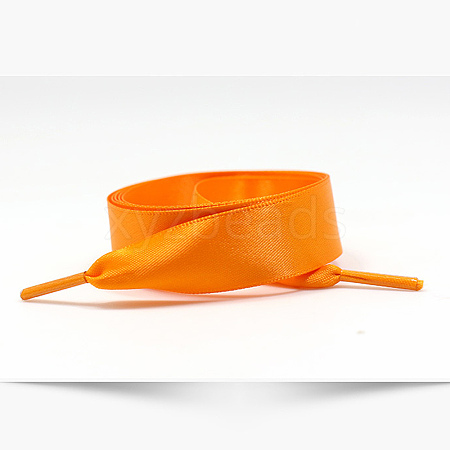 Flat Polyester Shoelaces AJEW-H155-04E-1
