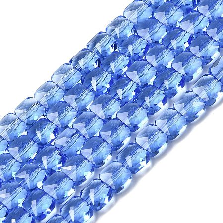 Transparent Glass Beads Strands X-GLAA-L050-A17-1