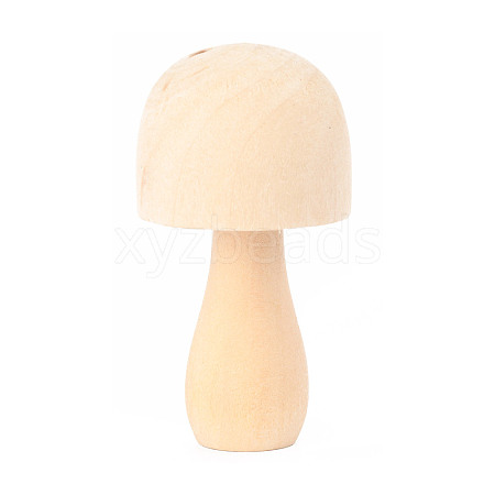 Schima Superba Wooden Mushroom Children Toys WOOD-TAC0004-07C-1