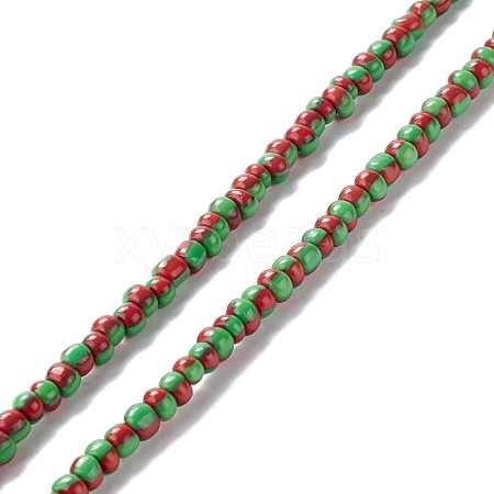 Handmade Lampwork Beads Strands BLOW-K001-01A-14-1