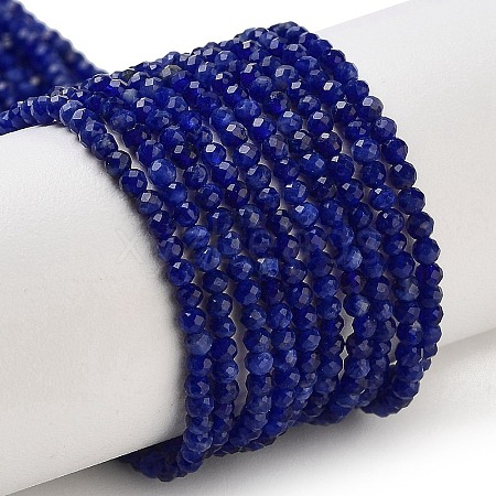 Natural Sodalite Beads Strands G-B088-C04-02-1