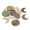 48Pcs 12 Style Alloy Pendants PALLOY-PH0001-90-1