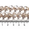 Electroplate Transparent Glass Beads Strands LS-EGLA-A035-T10mm-A22-4