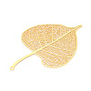 Brass Filigree Big Pendants KKC-T003-24G-2