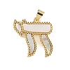 Brass Pendants KK-Z098-15G-2