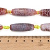 Dyed & Heated Natural Fire Crackle Agate Beads Strands GG-CBAB9C6-A02-01-4