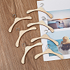 16Pcs 2 Style Wooden Doll Clothes Hangers DOLL-FG0001-03-3